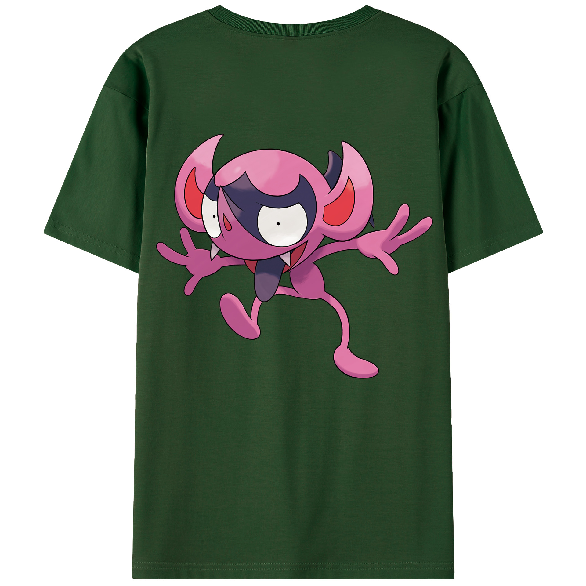 （画像用） ポケットモンスター Pokémon 綿100％半袖Tシャツ（背面プリント）